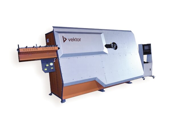 Станок для гибки арматуры Vektor AGW4-12С с ЧПУ Станок для гибки арматуры Vektor AGW4-12С с ЧПУ